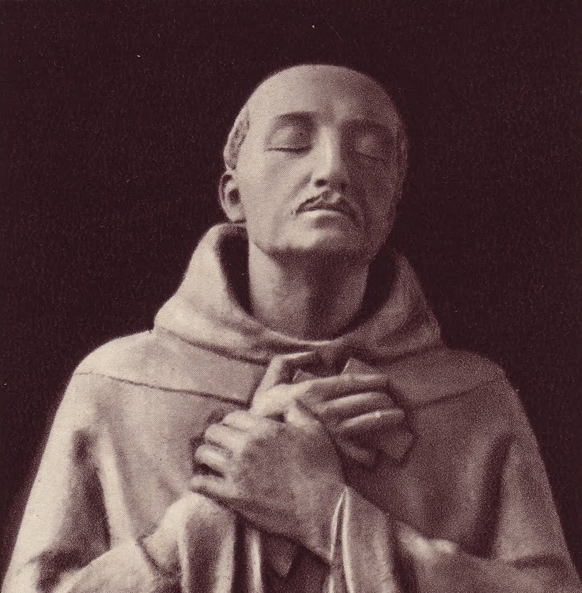 St. John of the Cross sculture by Magdeleine Weerts Our whole life is a prayer a loving an adoring contemplation that nothing must interrupt -  Charles de Fouchauld