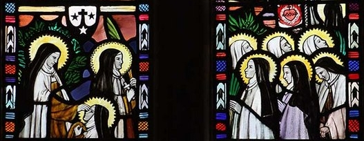 Our Lady of Mount Carmel Church Quidenham Norfolk - Windows - geograph.org.uk - 1084822