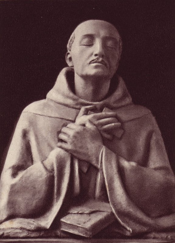 St. John of the Cross sculture by Magdeleine Weerts Our whole life is a prayer a loving an adoring contemplation that nothing must interrupt -  Charles de Fouchauld-001